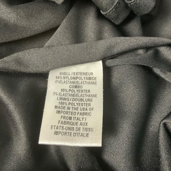 Milly Black and Multicolor Patterned Dress - Picture 9 of 11